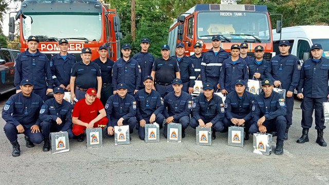 Pompierii IGSU detașați în Grecia și-au încheiat misiunea 
