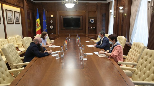 Președintele Parlamentului a avut o întrevedere cu ambasadoarea Germaniei în R.Moldova
