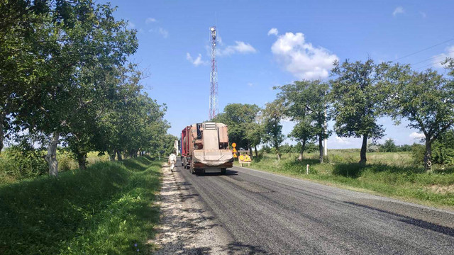 Atenție la deplasarea pe drumurile naționale din raioanele Ștefan Vodă, Cahul, Taraclia și Ungheni, în legătură cu efectuarea lucrărilor de reparație