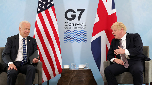 Președintele american și premierul britanic vor participa săptămâna viitoare la un summit G7 virtual privind Afganistanul