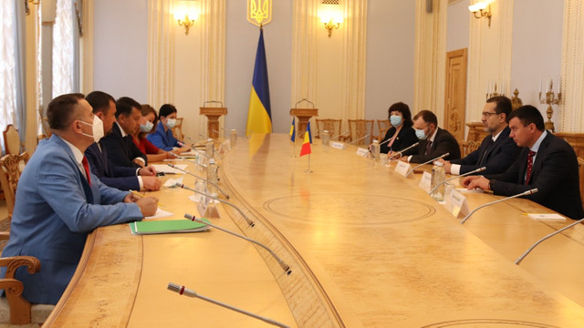 Președintele CCRM, Marian Lupu a avut o întrevedere cu Dmitro Razumkov, Președintele Radei Supreme a Ucrainei