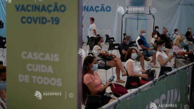  Portugalia își continuă campania de vaccinare cu grupa de vârstă 12-15 ani
