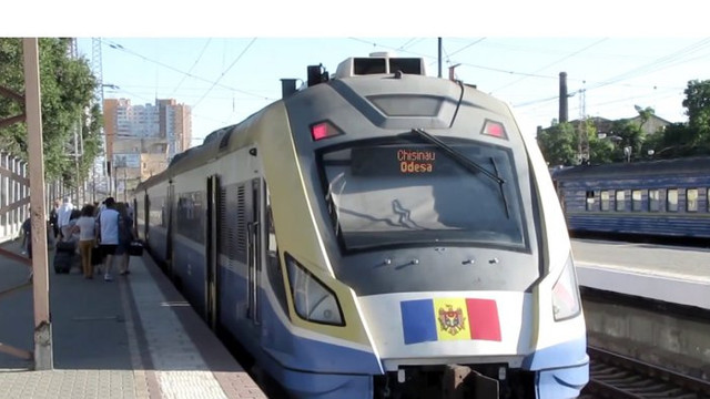 Ruta de tren Chișinău-Odesa va fi reluată din 28 august
