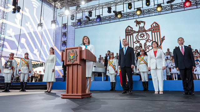 Președinta Maia Sandu: „Am încredere în viitorul țării noastre, pentru că am încredere în oameni. Moldova are de spus o poveste frumoasă, a renașterii și unității”