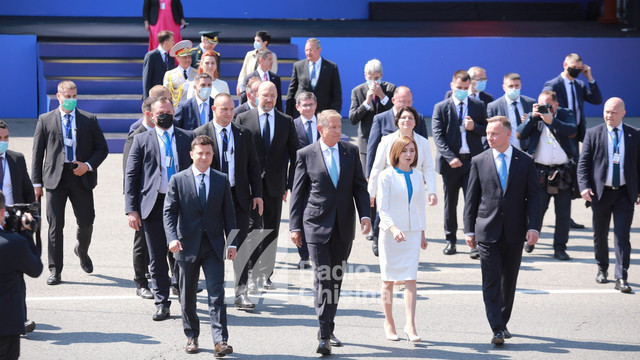 Declarațiile președinților prezenți de Ziua Independenței la Chișinău | Maia Sandu: Cooperarea cu România, Polonia și Ucraina ne ajută la consolidarea reală a independenței țării 

