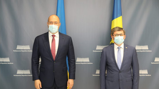 Peședintele Parlamentului, Igor Grosu, s-a întâlnit cu prim-ministrul Ucrainei, Denys Shmyhal
