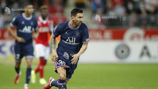 Fotbal | Messi a debutat la PSG, care a câștigat cu 2-0 la Reims în Ligue 1