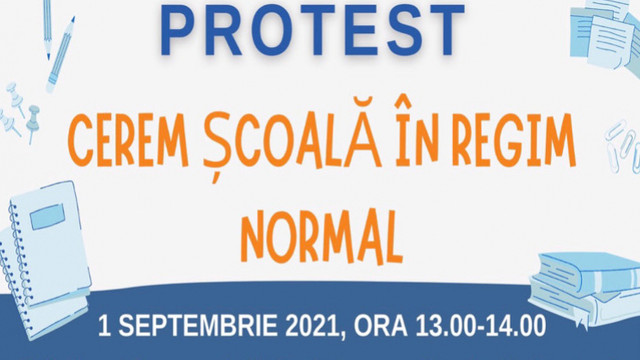 Mai mulți părinți vor protesta mâine, 1 septembrie la Guvern. Aceștia sunt nemulțumiți de organizarea procesului educațional în format mixt