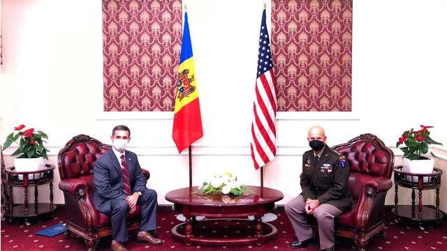 Comandantul Forțelor Armate ale SUA în Europa și Africa, Generalul Christopher Cavoli, a vizitat Moldova
