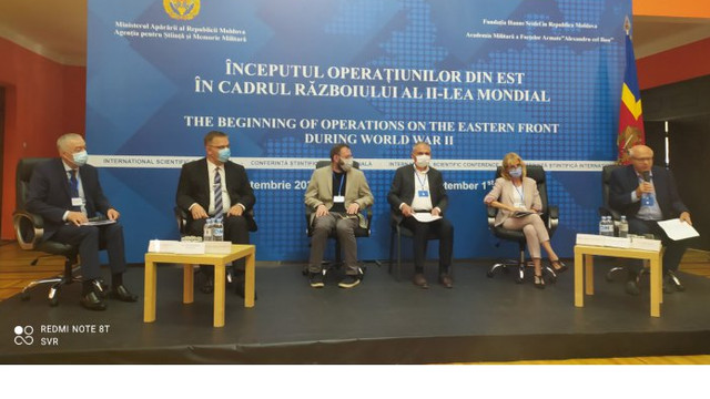 La Chișinău a fost organizată o conferință internațională dedicată operațiunilor din est în cel de al doilea Război Mondial
