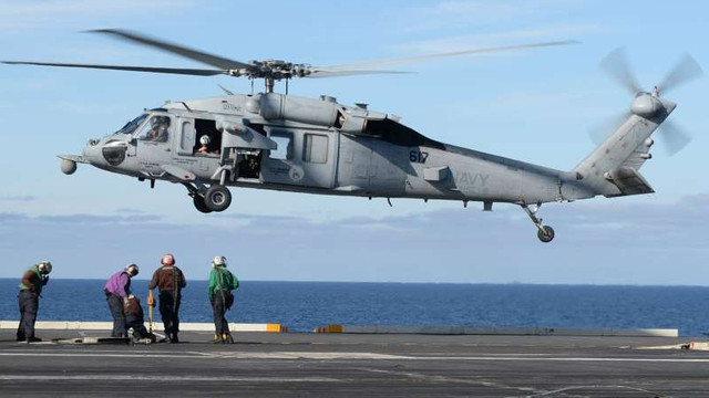 Elicopter prăbușit în Pacific: Cinci membri ai echipajului dați dispăruți, declarați decedați (Marina americană)
