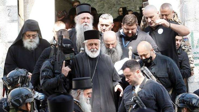 Noul șef al Bisericii Ortodoxe sârbe din Muntenegru a fost întronizat