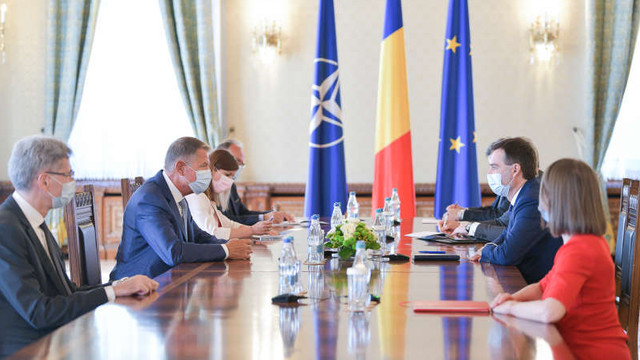 Președintele României subliniază necesitatea creării condițiilor pentru atragerea investițiilor și ameliorarea mediului de afaceri din R. Moldova