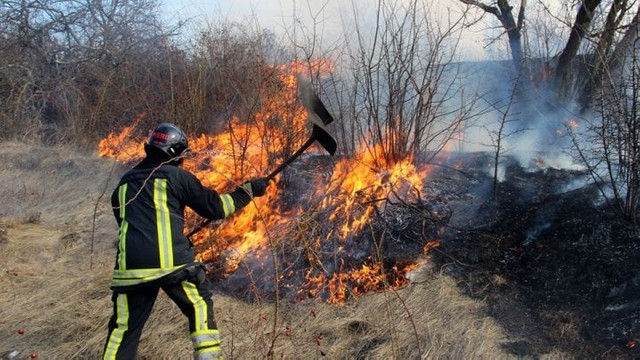 Peste 20 focare de vegetație au fost stinse în ultimele 24 de ore în mai multe localități din Republica Moldova