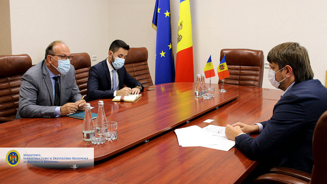 Ministrul Andrei Spînu a avut o întâlnire cu ambasadorul României, Daniel Ioniță