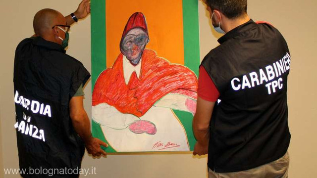 Italia | 500 de lucrări contrafăcute după opere de Francis Bacon, confiscate de poliție