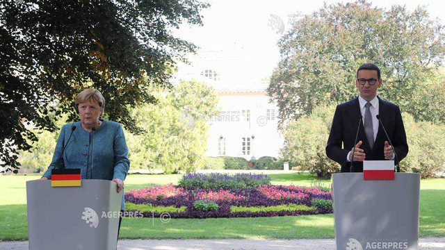 Angela Merkel îndeamnă Belarus să ajute migranții în loc să-i trimită în UE