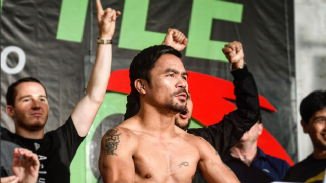Legendarul boxer Manny Pacquiao va candida la funcția de președinte în Filipine
