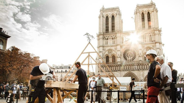 Catedrala Notre-Dame, stabilizată după incendiul devastator din 2019, este gata să fie reconstruită
