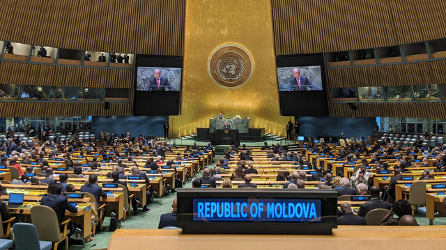 Întrevedere neformală între președintele R. Moldova, liderul Poloniei și premierul Georgiei, la New York 