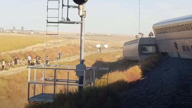 SUA | Un tren a deraiat în statul Montana. Trei oameni au murit și câteva zeci au fost răniți