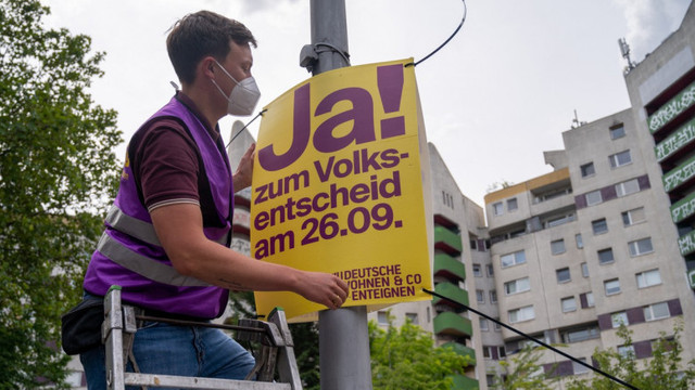 Referendum la Berlin. Exasperați de prețul chiriilor, alegătorii decid dacă îi expropriază pe mega-proprietari
