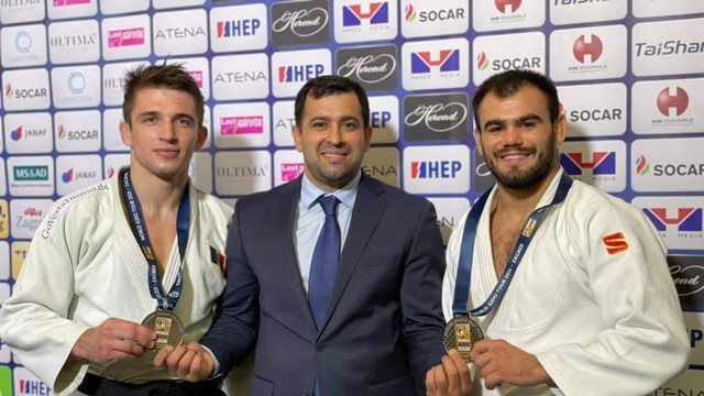 Victor Sterpu și Dorin Goțonoagă au urcat pe podium la Zagreb
