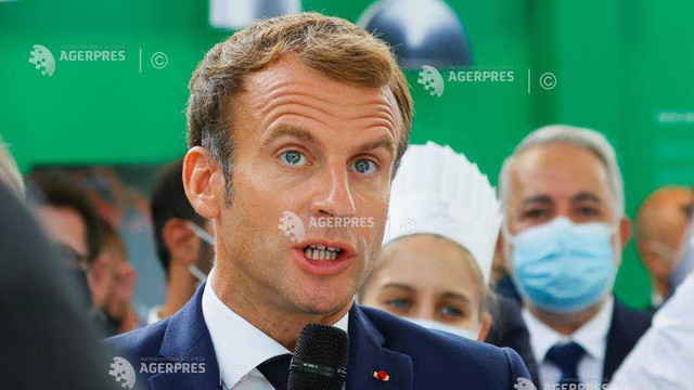 Franța | Un bărbat a aruncat cu un ou asupra președintelui Emmanuel Macron