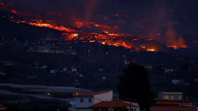 La Palma | Lava vulcanului a ars 258 de hectare și a distrus 589 de construcții, potrivit Copernicus