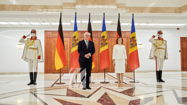 VIDEO | Declarații de presă ale președintei Maia Sandu și președintelui Germaniei, Frank-Walter Steinmeier