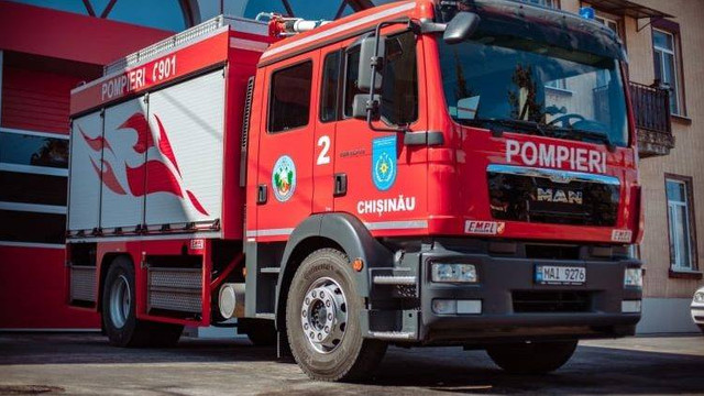 IGSU va instala un post de pompieri pentru supravegherea antiincendiară în preajma Centrului COVID de la MOLDEXPO
