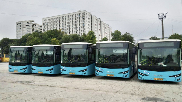 Alte zece autobuze noi, pe străzile capitalei