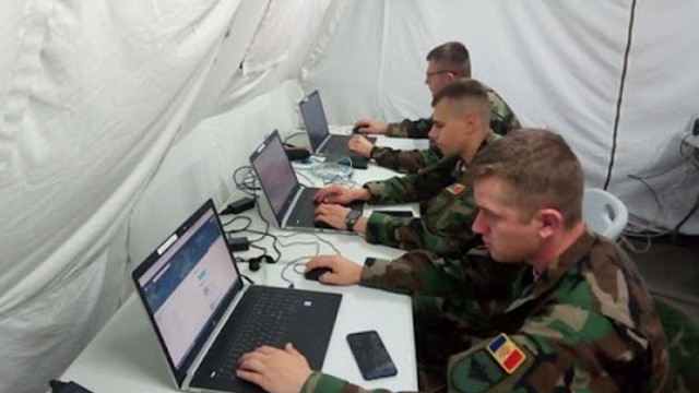 „Cetatea 2021” | Pe lângă structurile de apărare cibernetică ale Armatei României, la exercițiu a participat și un detașament din R. Moldova
