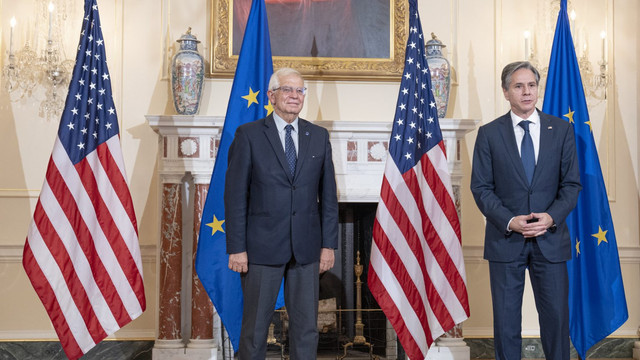 Antony Blinken și Josep Borrell au decis lanseze dialoguri strategice UE-SUA privind securitatea și apărarea și regiunea Indo-Pacifică