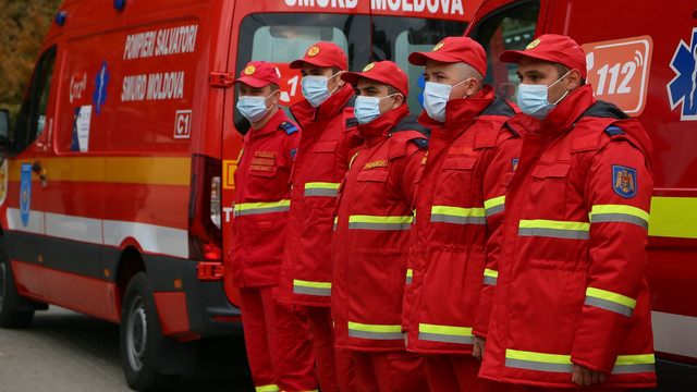68 de pacienți au fost ajutați de angajații SMURD din R.Moldova în cadrul misiunii umanitare din România 
