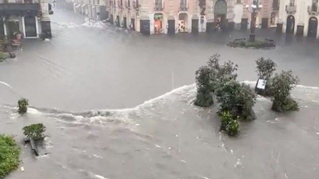 Un puternic ciclon a lovit sudul Italiei