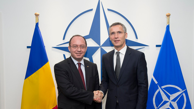 Ministrul de Externe al României,  Bogdan Aurescu, și secretarul general al NATO au discutat despre situația aprovizionării cu gaze a R. Moldova