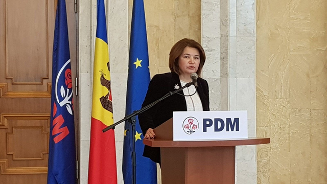 Monica Babuc, aleasă președinte interimar al PDM