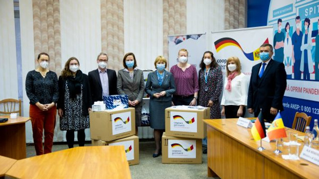 Germania continuă să ofere suport R.Moldova în pandemie. Șapte experți vor instrui personalul medical din laboratoarele ANSP