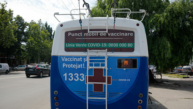 Amplasarea celor două puncte mobile pentru vaccinare contra Covid-19
