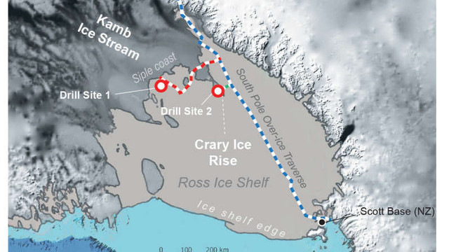O echipă de cercetători va fora la un kilometru în adâncurile Antarcticii pentru a studia efectele încălzirii globale