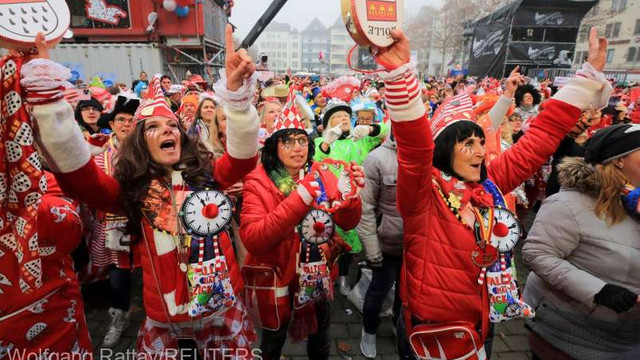 Carnavalul din Germania a fost inagurat joi în pofida îngrijorărilor provocate de pandemie