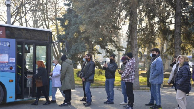 La maratonul de vaccinare din Chișinău s-au imunizat 288 de persoane