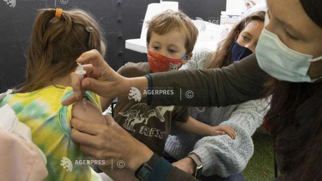 Vaccinarea anti-COVID a copiilor cu vârste între 5 și 11 ani a început de luni la Viena