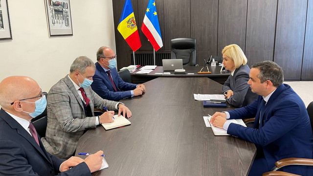 Guvernatorul regiunii găgăuze, Irina Vlah, s-a întâlnit cu ambasadorul României în R.Moldova, Daniel Ioniță