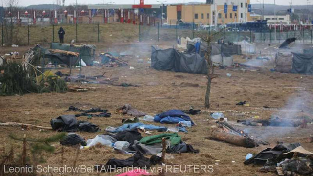 Belarus a evacuat taberele de migranți improvizate de la frontiera cu Polonia. Germania anunță ca nu va primi migranți din regiune