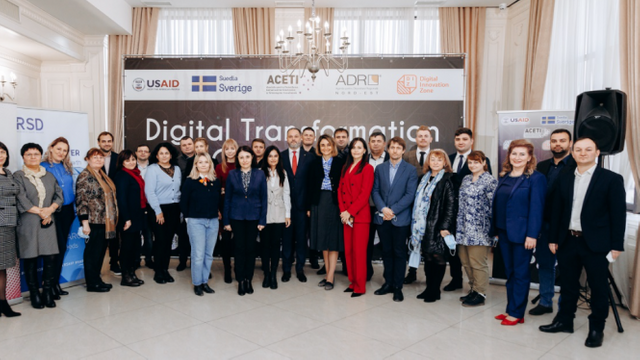Centru digital pentru susținerea companiilor din nordul R. Moldova, cu contribuția României, USAID și Guvernului Suediei 
