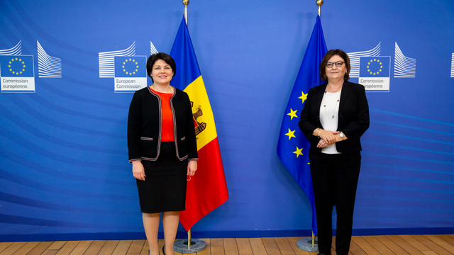 LIVE | Conferință de presă susținută de prim-ministra Natalia Gavrilița și comisarul UE pentru transporturi, Adina Vălean