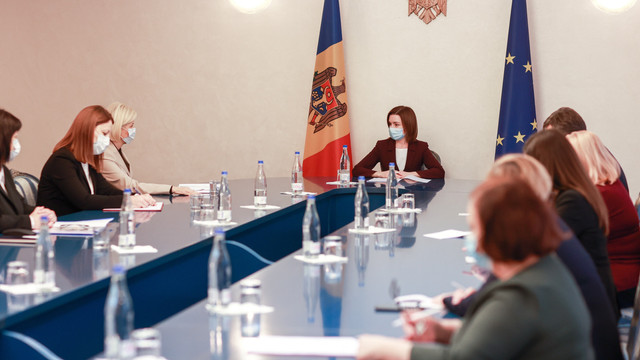Președinta Maia Sandu a avut o ședință de lucru cu conducerea Autonomiei Găgăuze

