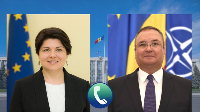 Natalia Gavrilița a avut o discuție telefonică cu premierul României Nicolae - Ionel Ciucă